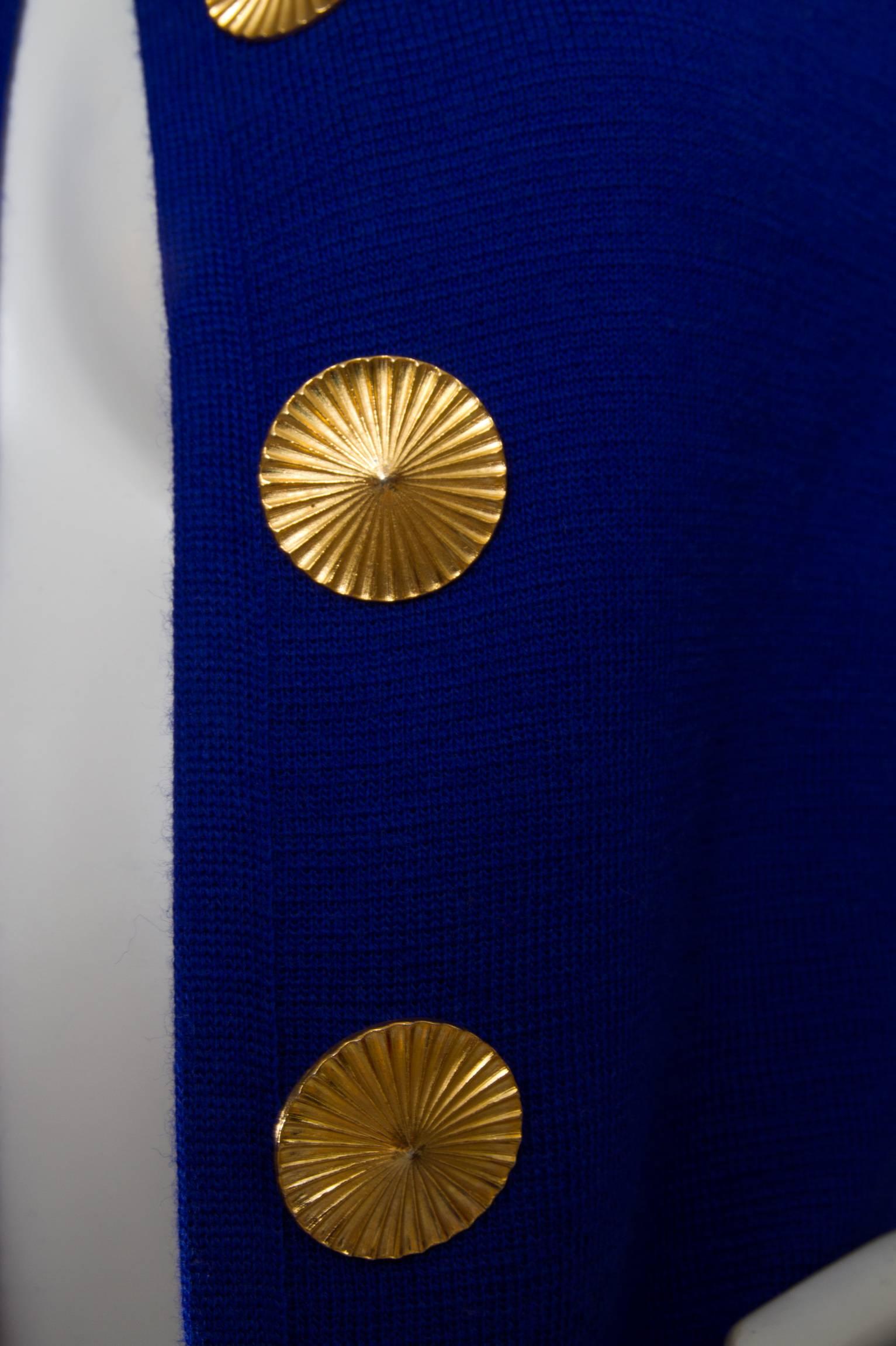 1980s Yves Saint Laurent Knitted Jacket 1