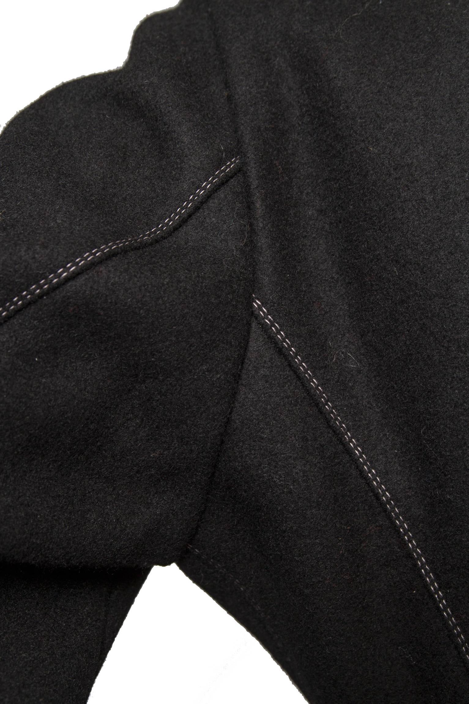 A 1990s Black Gaultier Felt Blazer Jacket  For Sale 3