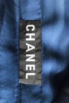 A 60s vintage Chanel Haute Couture Embellished Silk Dress