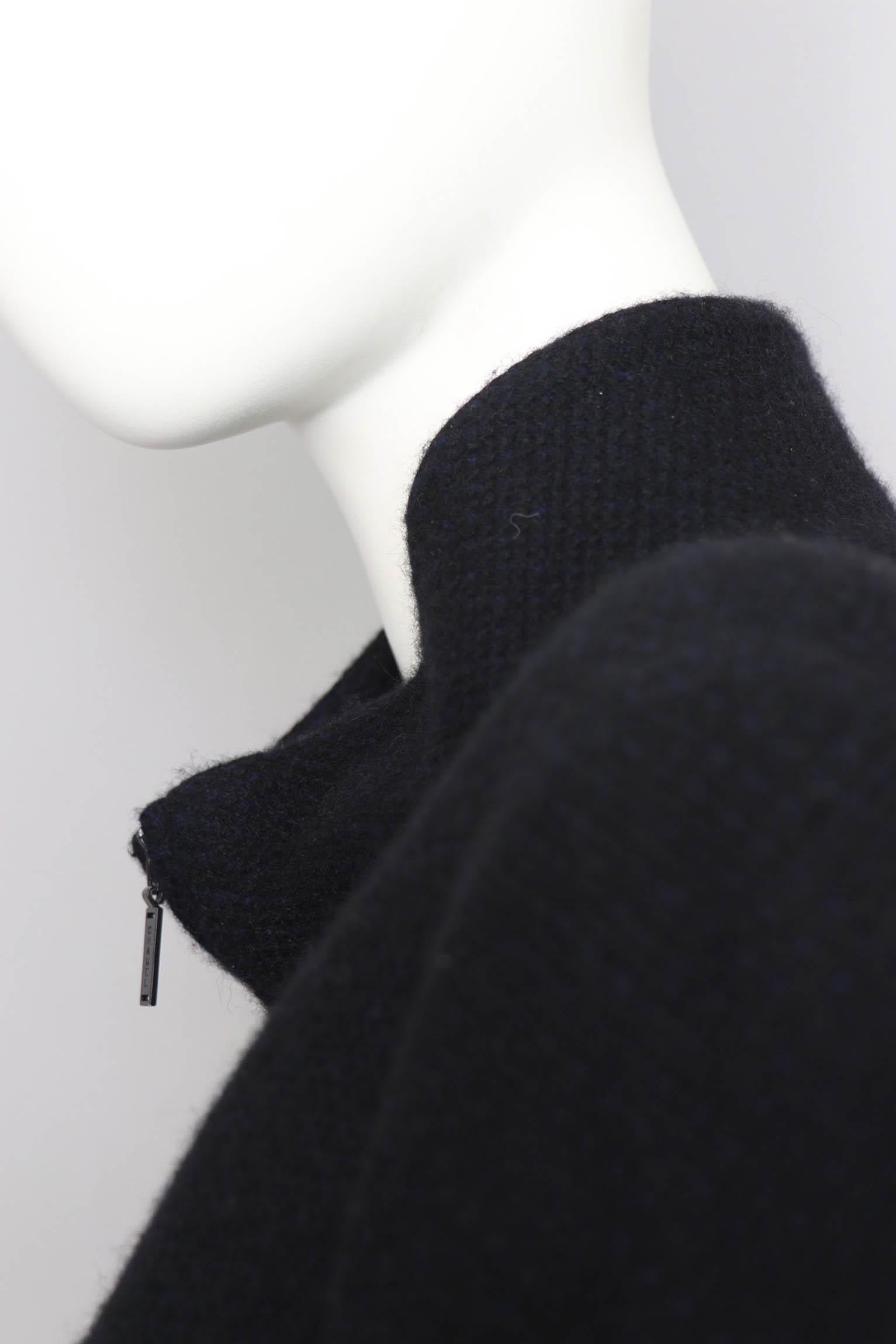 A 1990s Vintage Black Chanel Cashmere Jacket  1