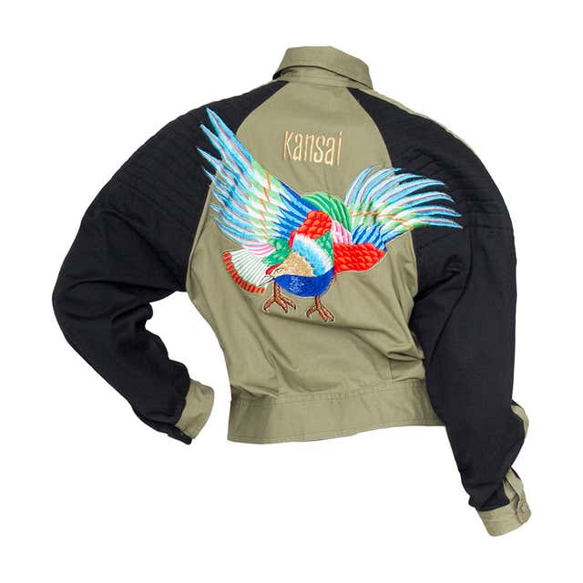 1980s Kansai Yamamoto Canvas Biker jacket For Sale at 1stDibs | kansai ...