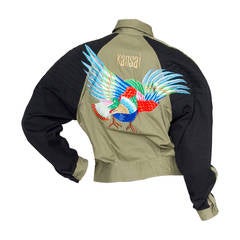 1980s Kansai Yamamoto Canvas Biker jacket