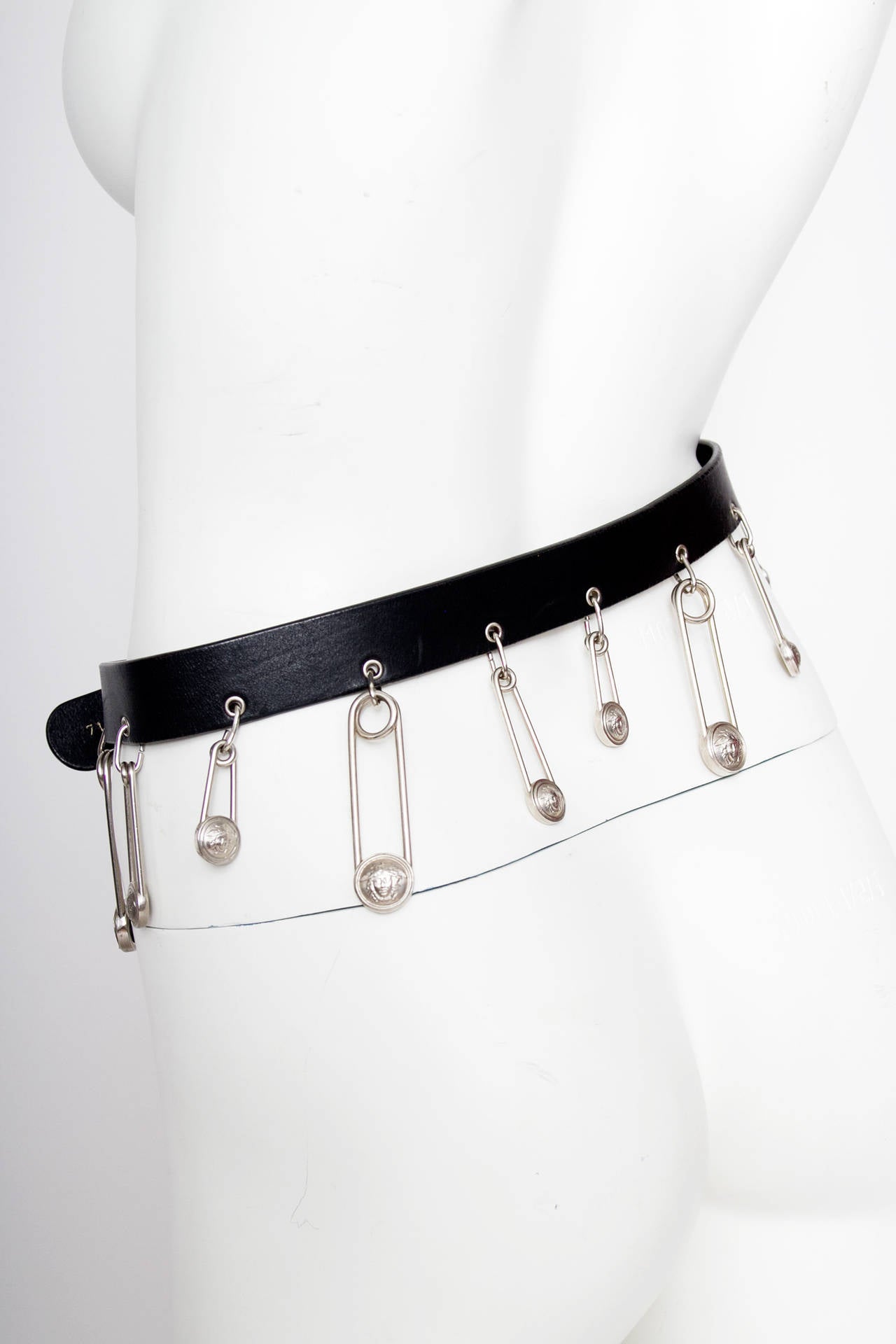 versace pin belt