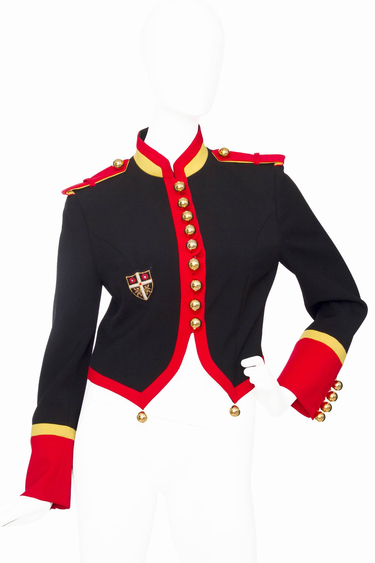 1980s Moschino Uniform Jacket