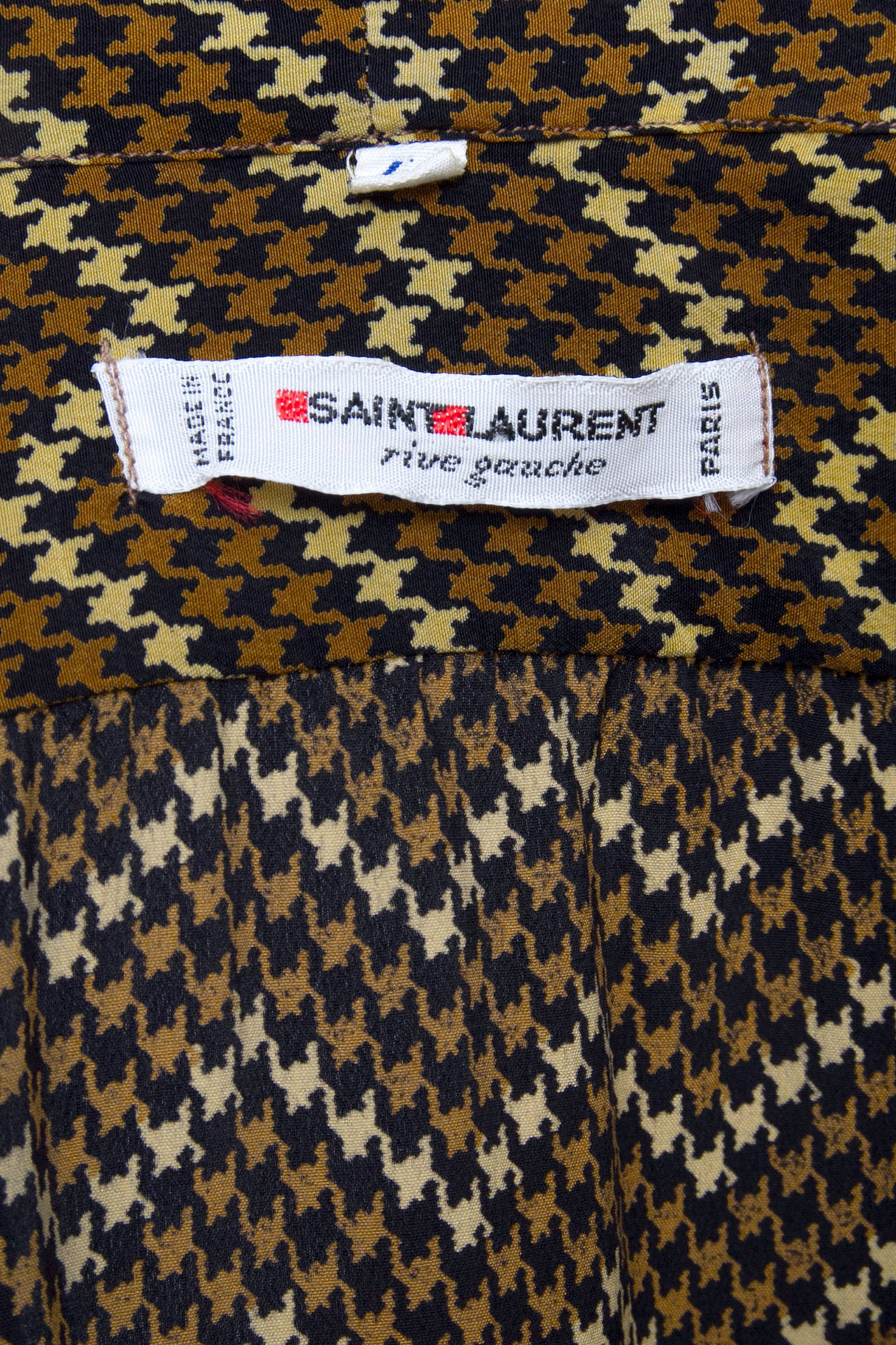 1970s Yves Saint Laurent Silk Shirt 4