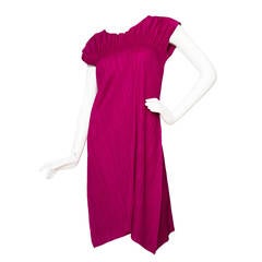 Fuchsia  Issey Miyake Pleats Please Dress