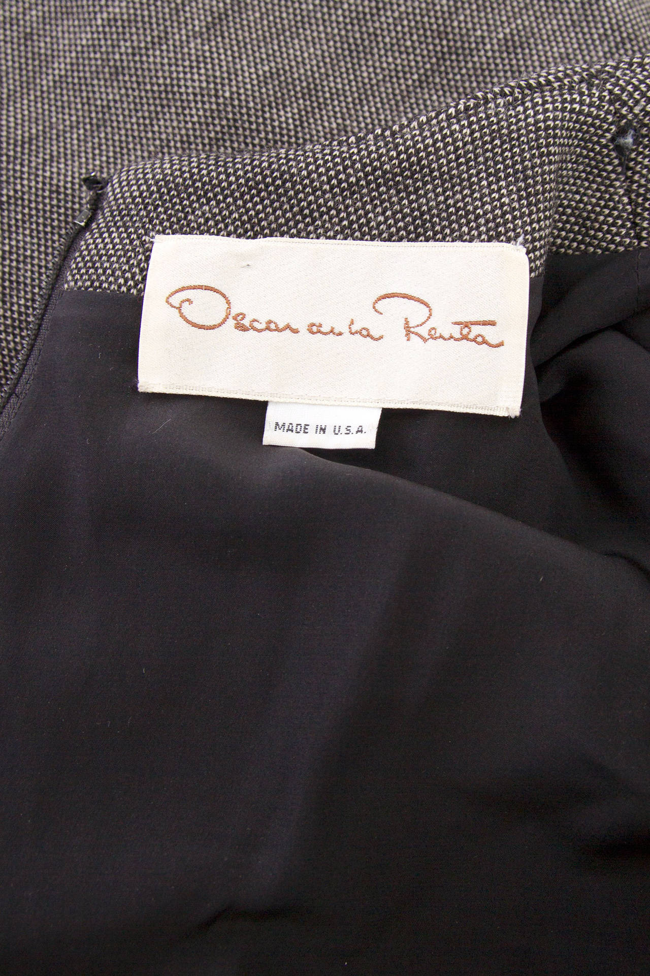 1980s Oscar de la Renta Sack Dress For Sale 4