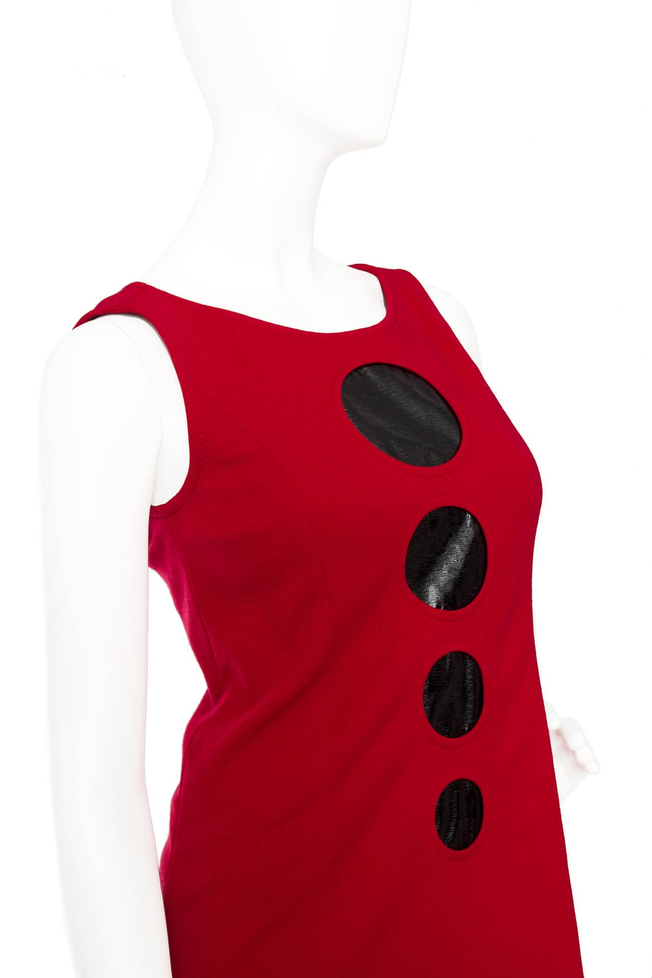 Women's 1960s Pierre Cardin Space Age Mini Dress For Sale