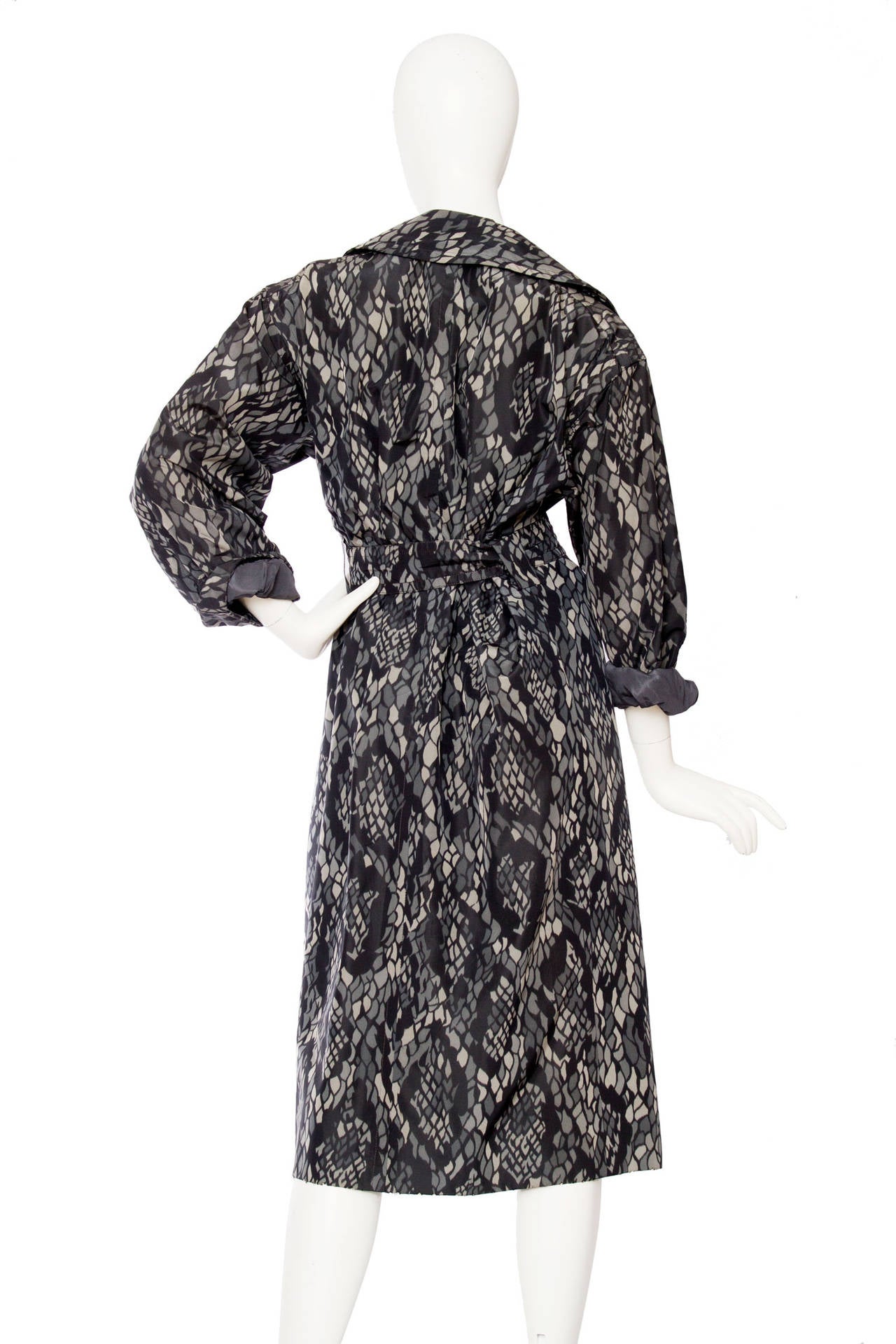 Women's 1980s Yves Saint Laurent Couture Trench Coat