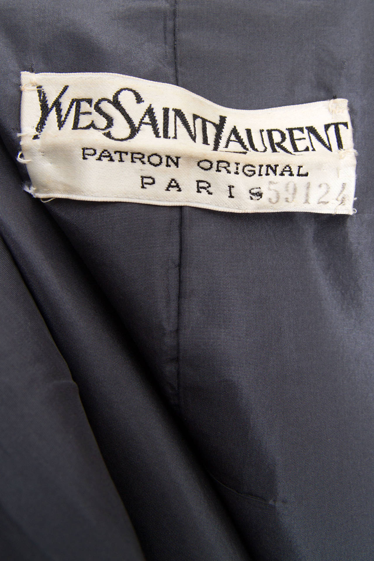 1980s Yves Saint Laurent Couture Trench Coat 5