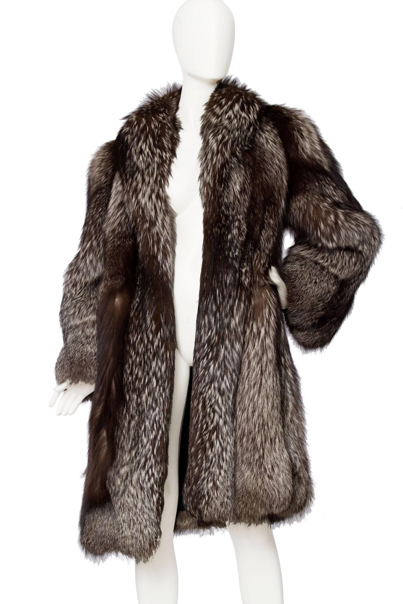 fur coat 80s
