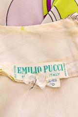 1960 Emilio Pucci Silk Jersey Dress