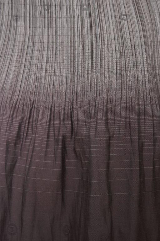 1980s Issey Miyake Grey Pleated Dress For Sale at 1stDibs | issey ...