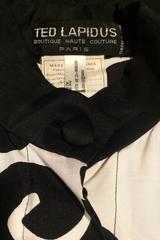 A Glamorous 80s Ted Lapidus Silk Gown