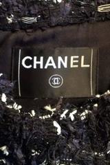 Chanel Black & White Boucle Jacket
