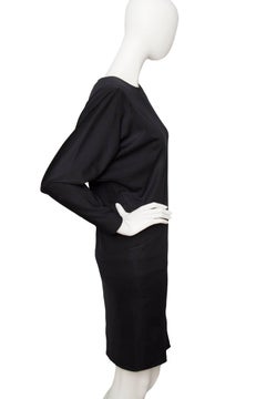 A 1980s VIntage Yves Saint Laurent Haute Couture Cocktail Dress
