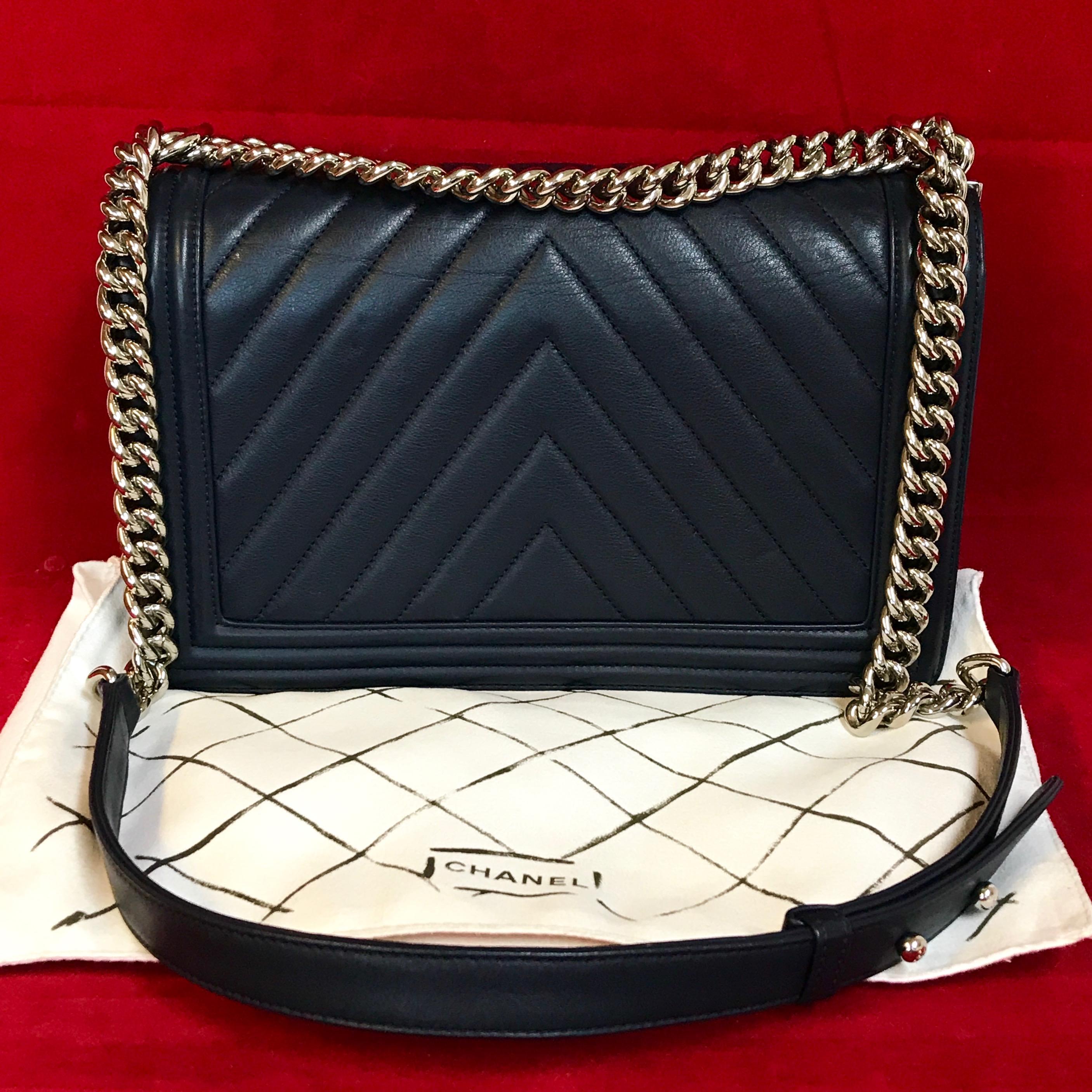 chanel chevron bag 2016