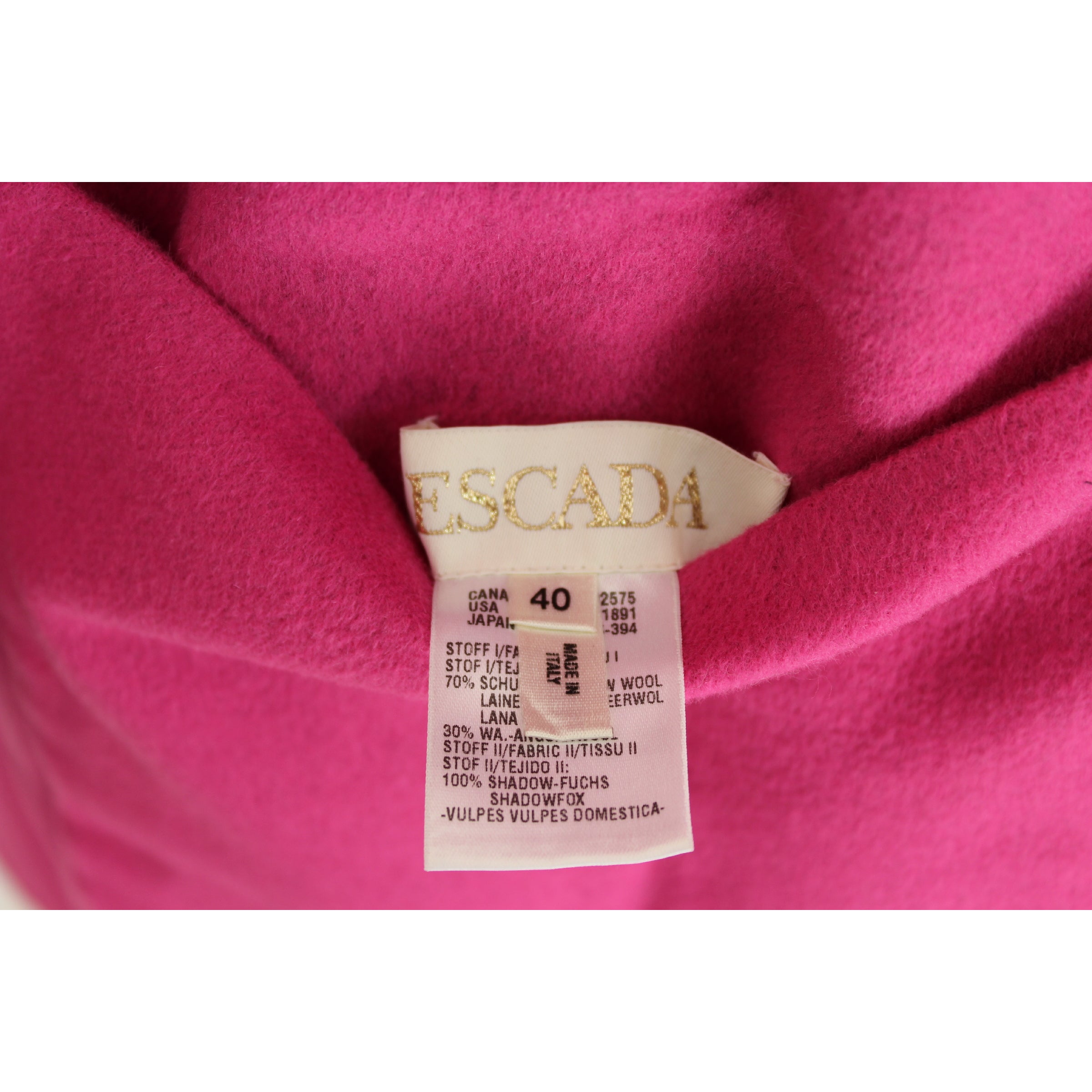 Cashmere Stoff 100 /% Mantel Blaser Stoff Schwarz