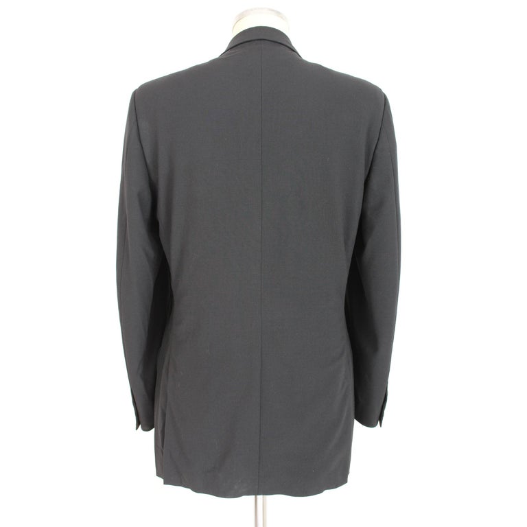 1990s Tom Ford For Gucci Classic Jacket Wool Vintage Black For Sale at ...