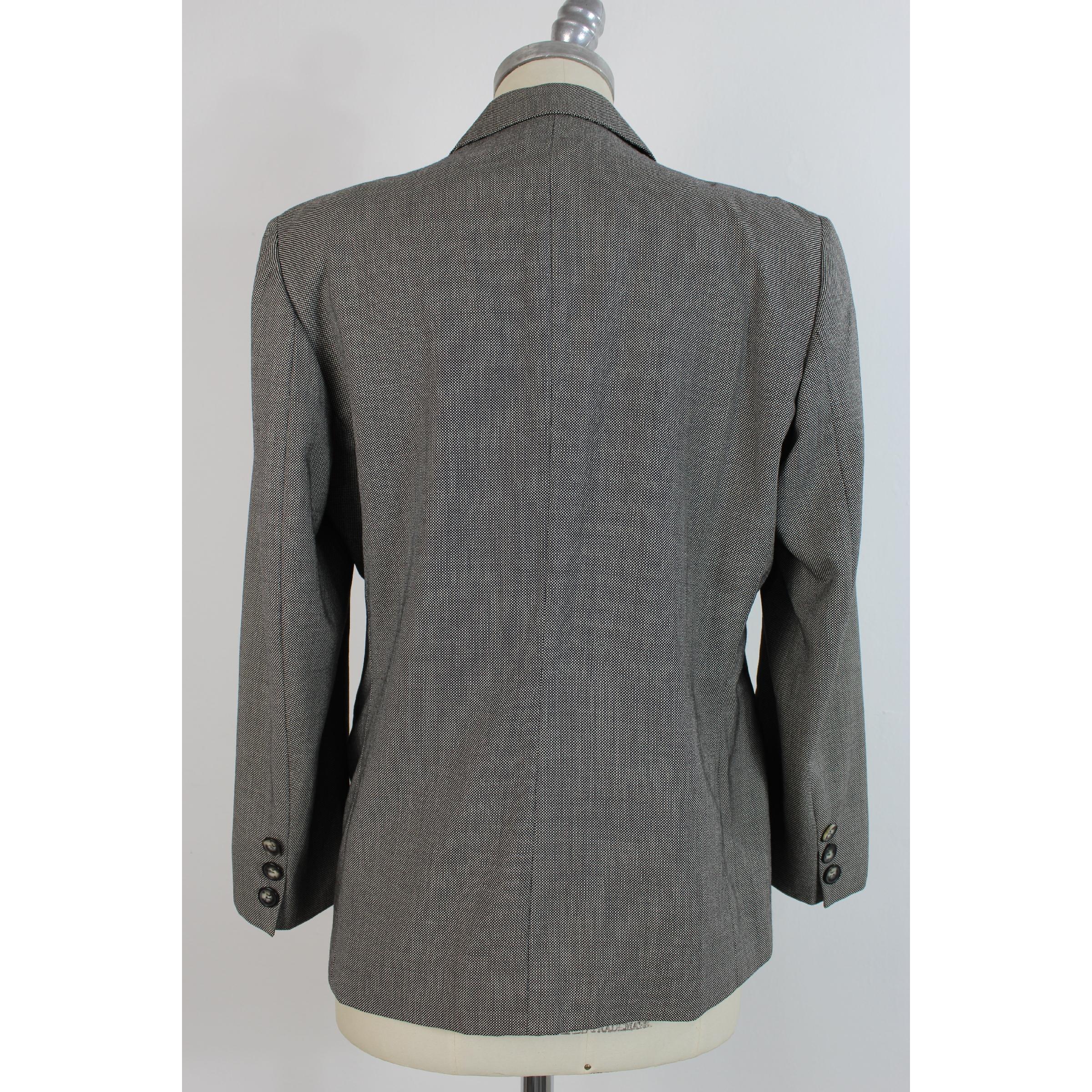 burberry tailored jacket grey