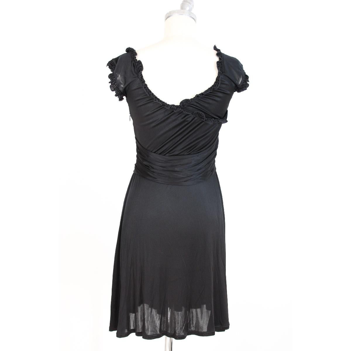 2000s black dress