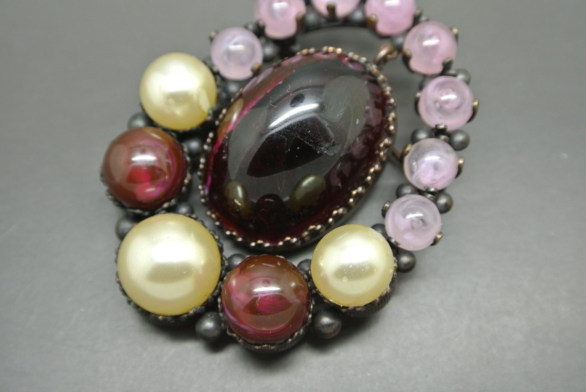 Christian Dior Brooch
Signed and dated 1960
Made by Henkel&Grosse Company