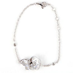 CHANEL 18ct white gold & DIAMONDS 'CAMELIA' Bracelet