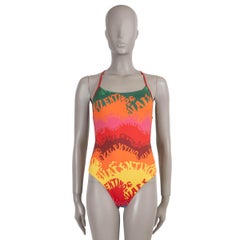 VALNETINO mulitoclor 2022 WAVE LOGO One Piece Swimsuit XS