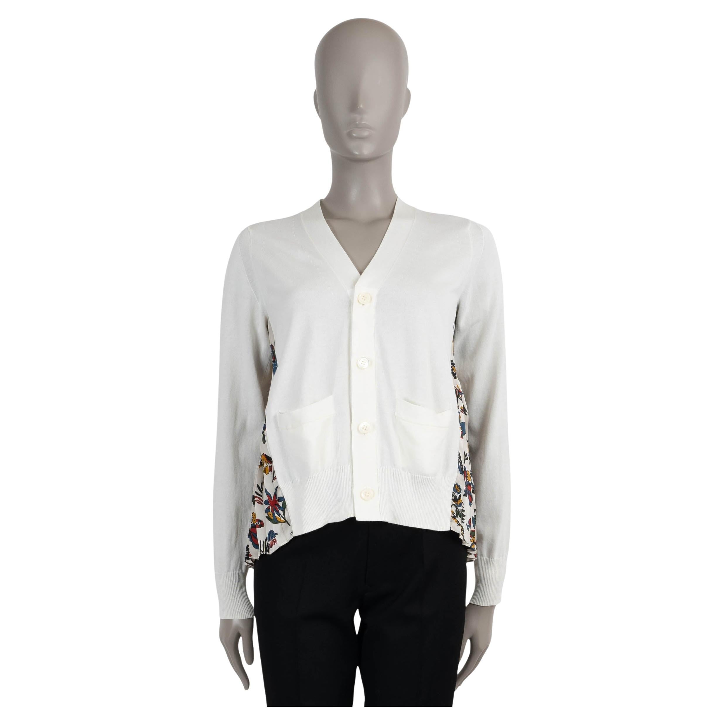 SACAI whitel 2025 TROPICAL CAR RACE Strickjacke Pullover 1 XS