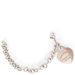 Pulsera «RETURN TO TIFFANY HEART TAG» de plata de ley de TIFFANY & CO