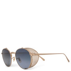 Gafas de sol BRUNELLO CUCINELLI x OLIVER PEOPLES de metal dorado y azul CESARINO, modelo OV1323
