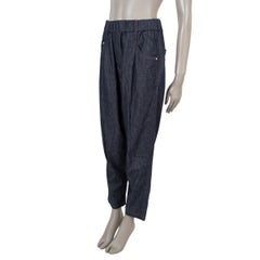 BRUNELLO CUCINELLI dunkelblaue Baumwolljeans „THE SUPER LIGHTWEIGHT JEAN“ Jeanshose 40 S