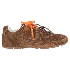 MIU MIU x NEW BALANCE Cinnamon brown suede 530 SL Sneakers Shoes 37.5