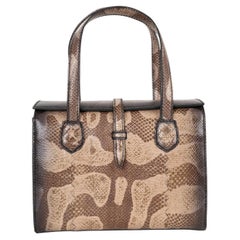 BOTTEGA VENETA brown beige 2014 PRINTED AYERS Bag