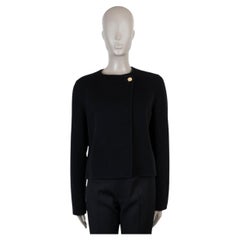 GABRIELA HEARST schwarze Kaschmir-Jacke „WYN“ 2023, Größe 44 XL