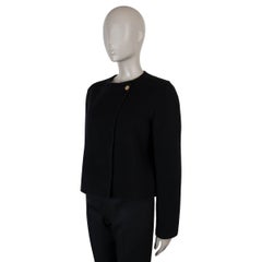 GABRIELA HEARST schwarze Kaschmir-Jacke „WYN“ 2023, Größe 44 XL