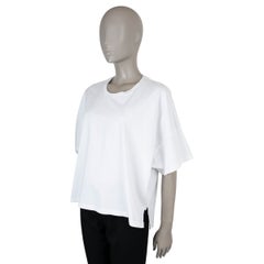 LOEWE white cotton ANAGRAM BOXY T-Shirt Shirt L