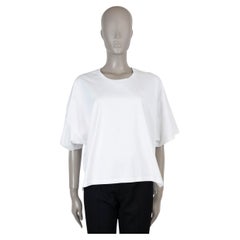 LOEWE white cotton ANAGRAM BOXY T-Shirt Shirt L