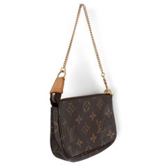 LOUIS VUITTON Monogram Canvas MINI POCHETTE Accessories Bag