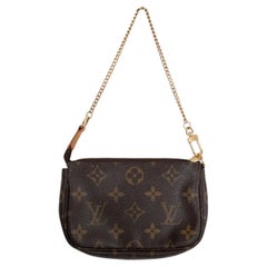 LOUIS VUITTON Monogram Canvas MINI POCHETTE Accessories Bag
