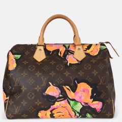 Louis Vuitton x Stephen Sprouse 2008 Speedy 30 Bag Monogram Roses