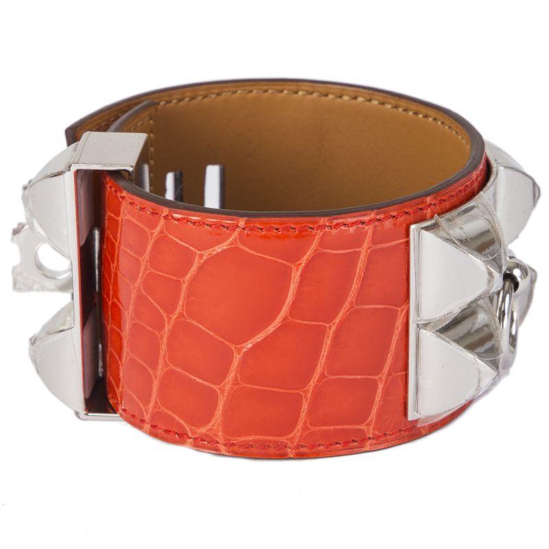 hermes leather cuff bracelet