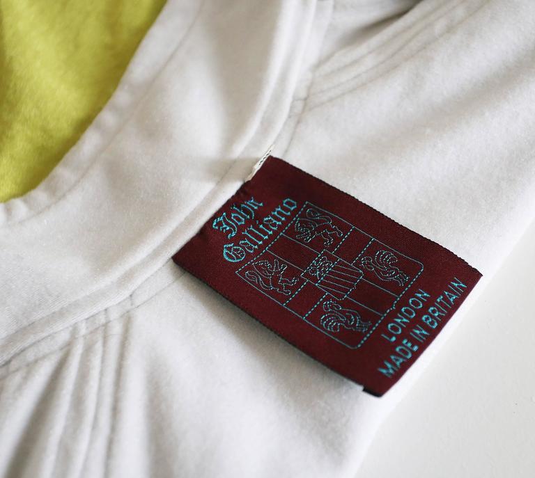 John Galliano tennis ball cropped bolero jacket, AW 1990 at 1stDibs