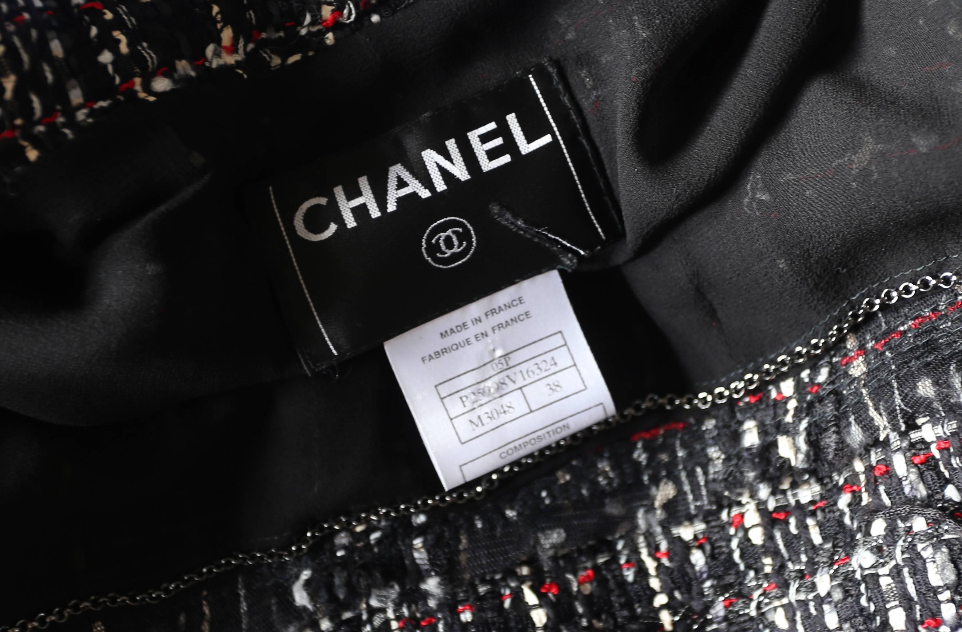 Chanel fantasy tweed skirt suit, c. 2005 1