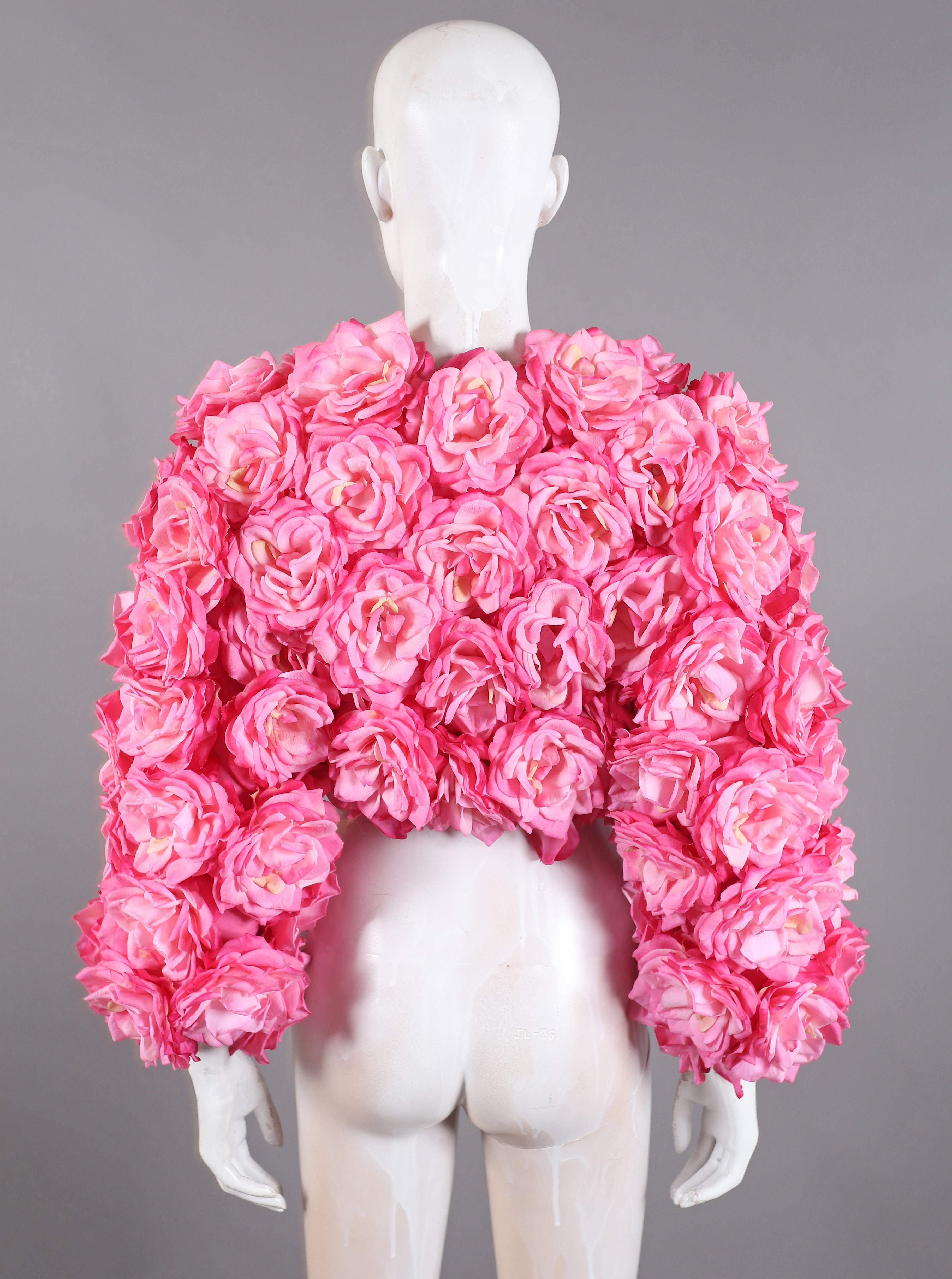 rose bolero jacket