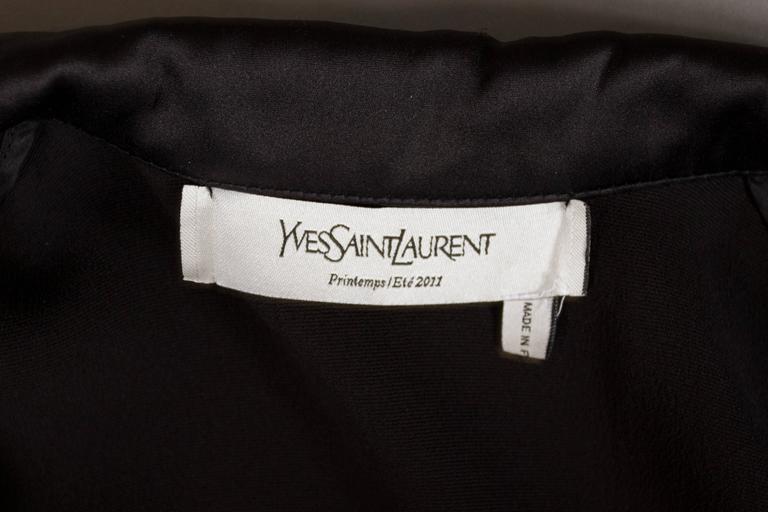Yves Saint Laurent black tuxedo evening dress, circa 2011 at 1stDibs ...