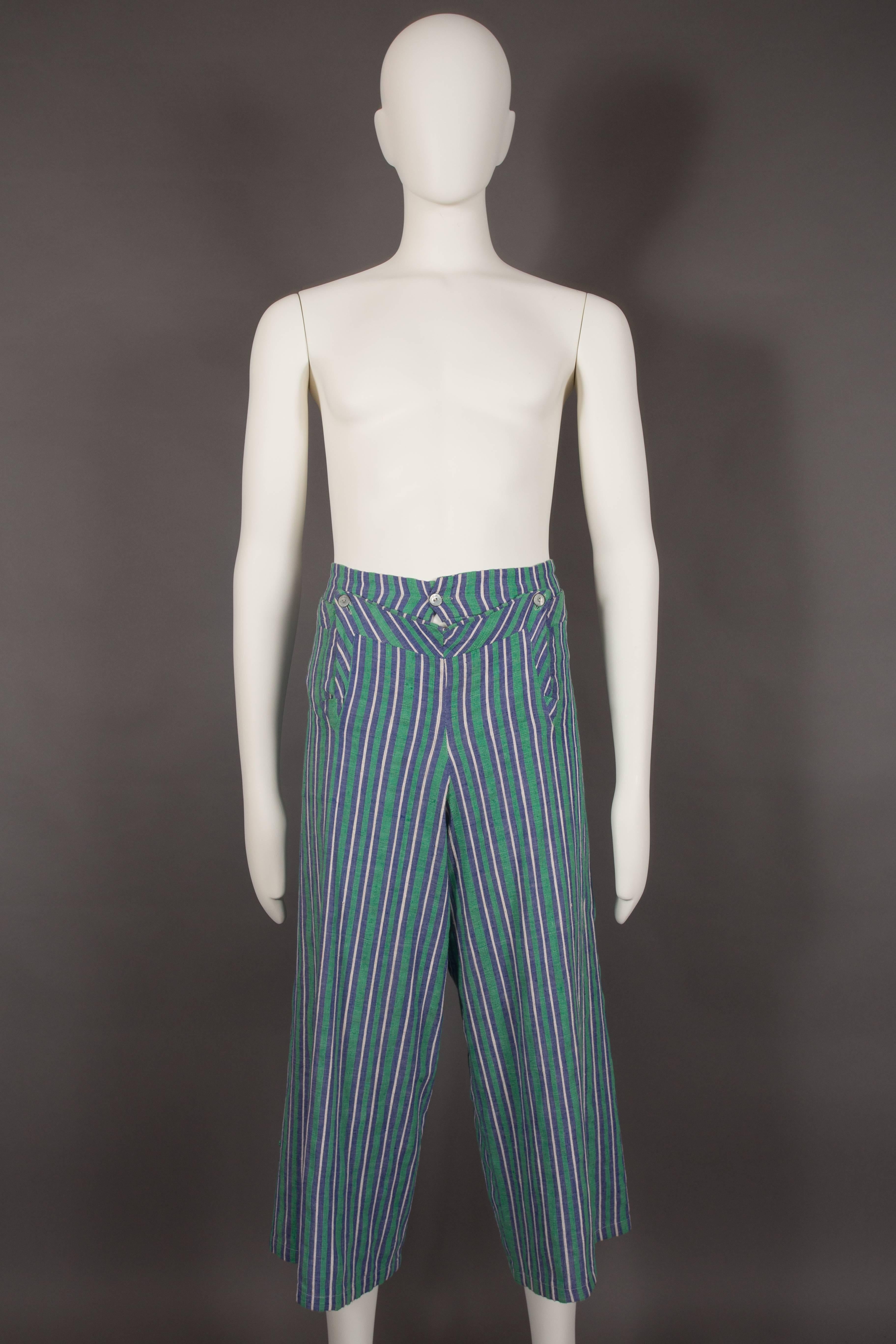 Worlds End mens pantsuit, pirate collection, circa 1981 For Sale 2