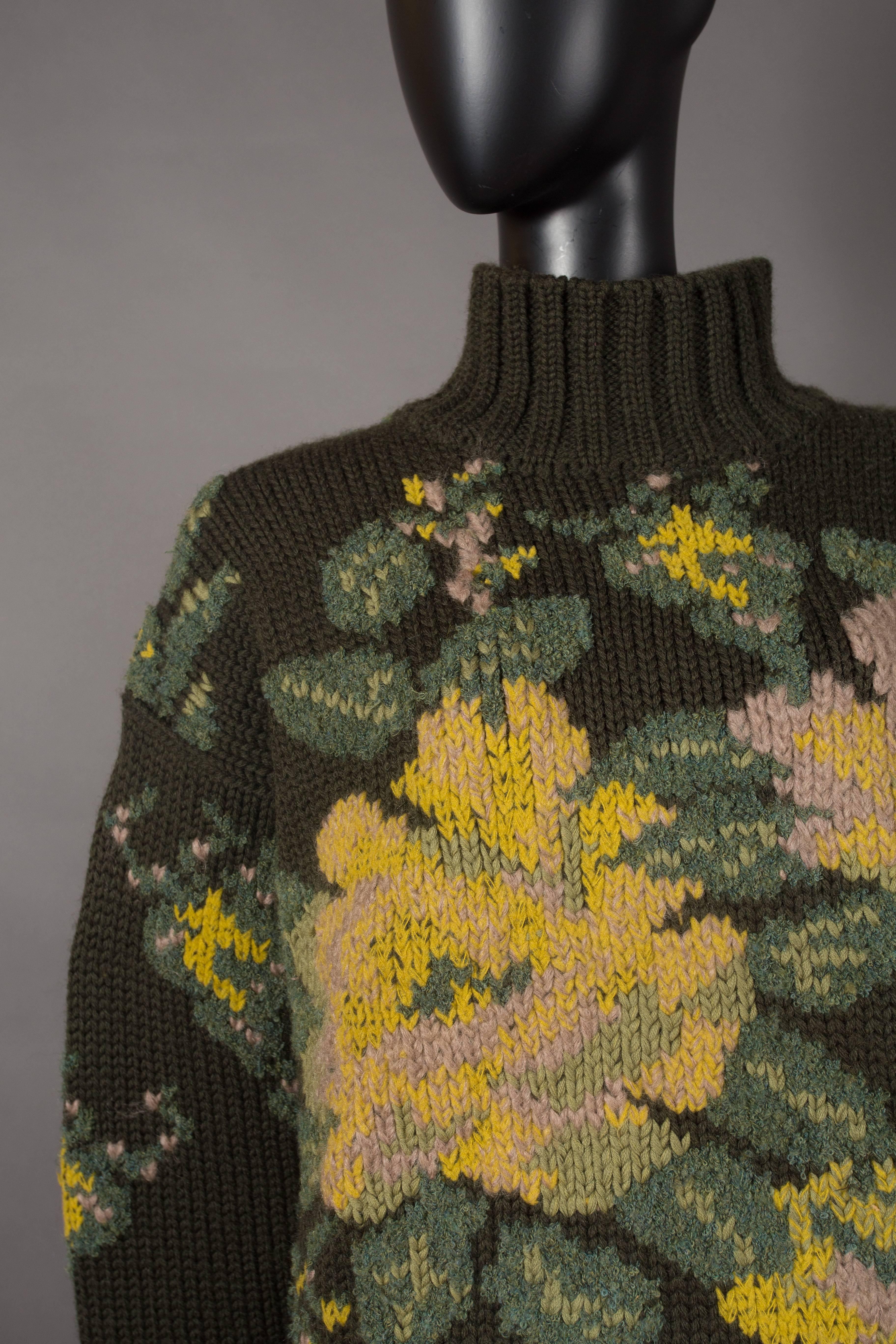 Jean Paul Gaultier knitted daytime ensemble, circa 1984 4