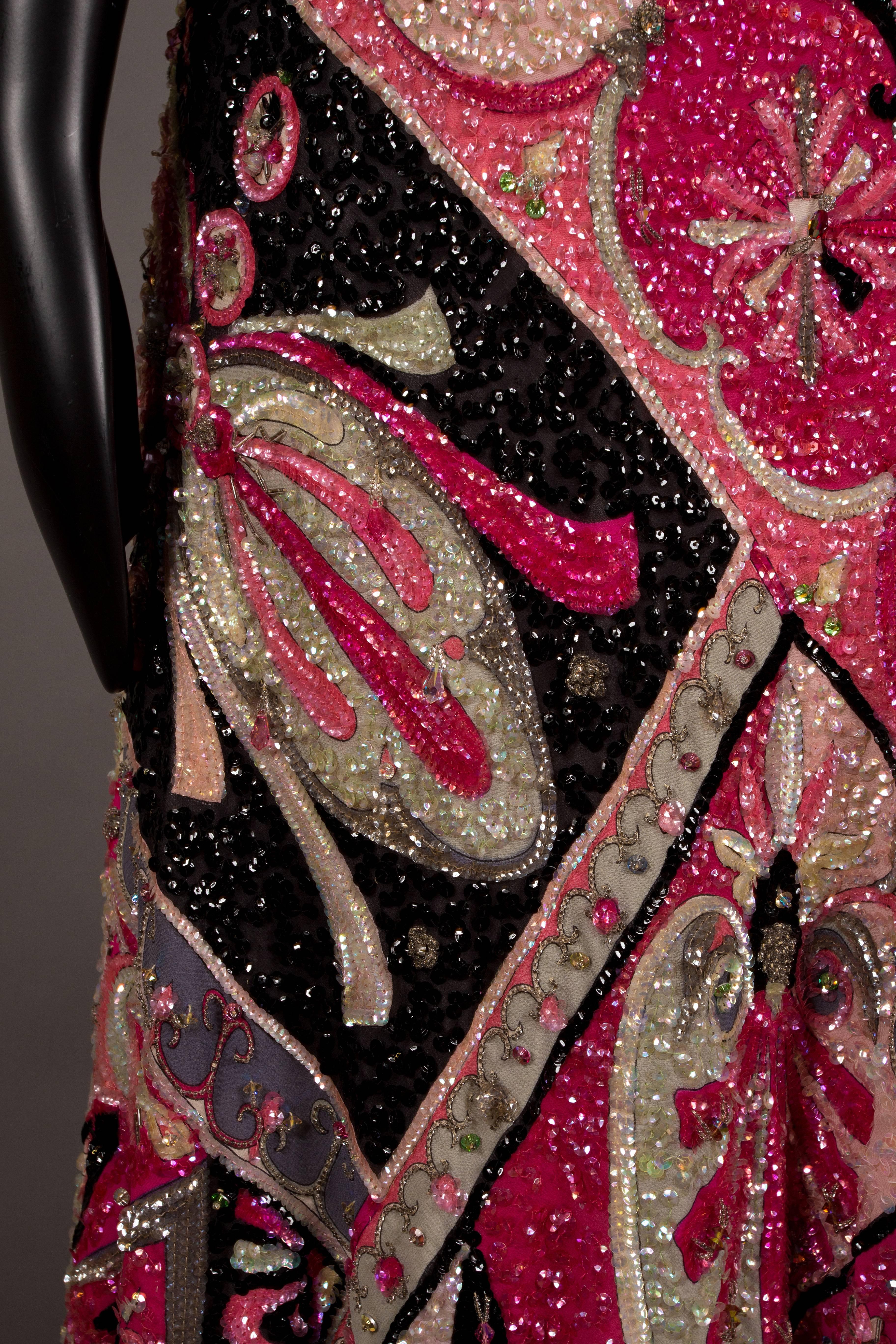 Emilio Pucci Haute Couture embellished harem jumpsuit, circa 1963 1