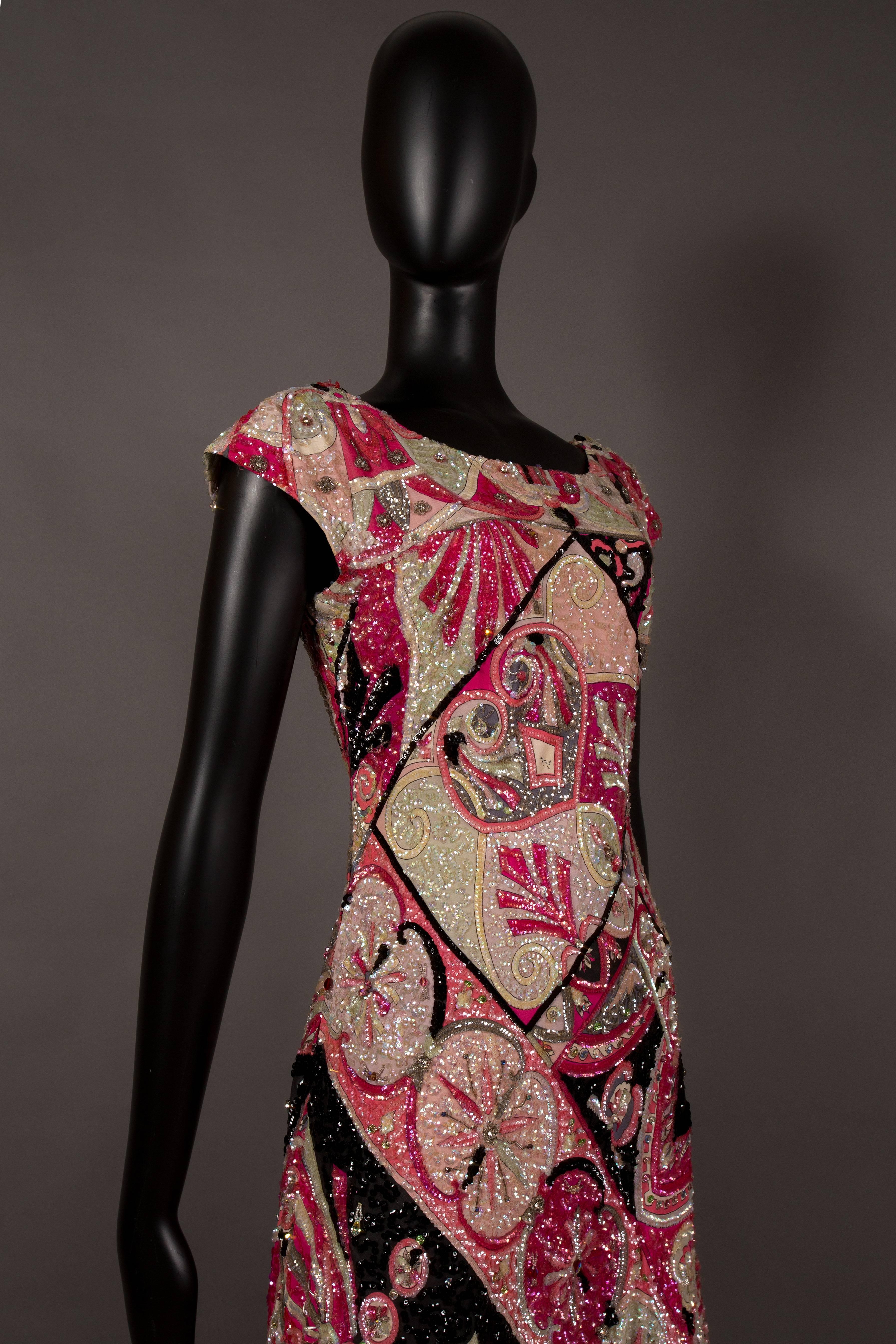 Emilio Pucci Haute Couture embellished harem jumpsuit, circa 1963 2
